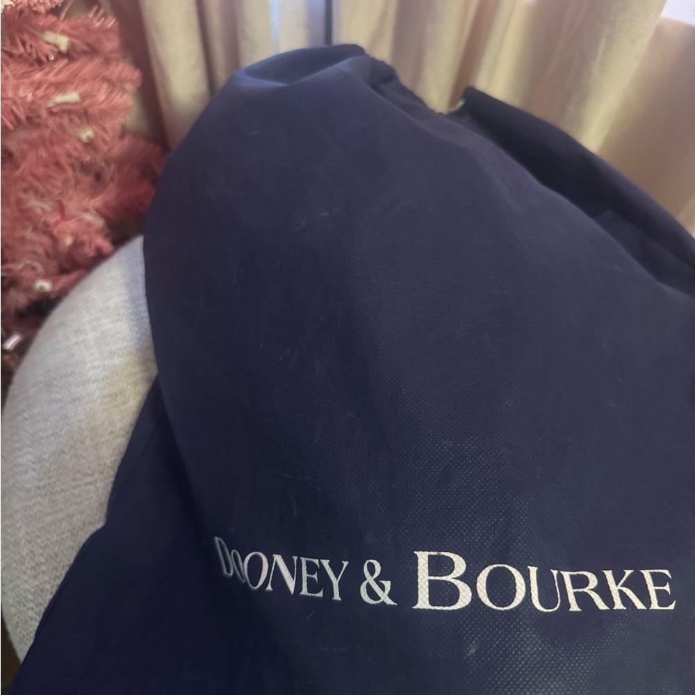 Dooney & Bourke Tan Leather Satchel - Picture 8 of 8